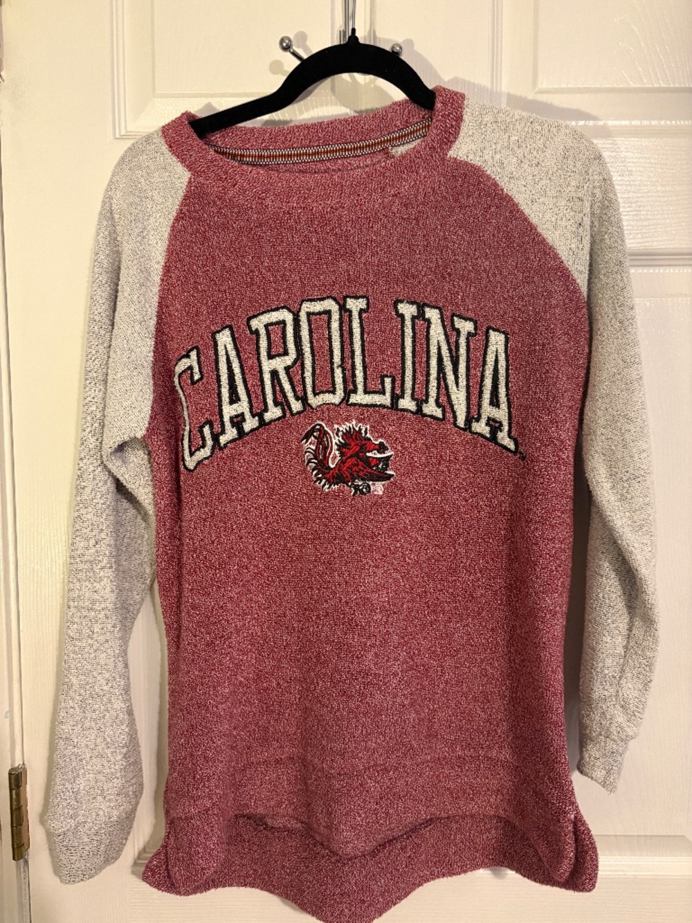 Pressbox South Carolina Gamecocks Comfy Terry Crewneck size Small